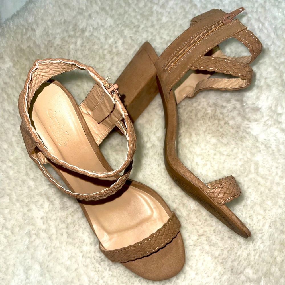 CHARLOTTE RUSSE Alona Heels Sandals Womens 10